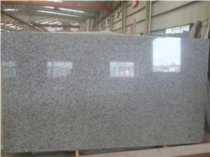 Polished Hubei G603 Granite Slab, New G603 Granite, Bianco Crystal Granite, Hubei White Granite,Hubei Sesame White Granite