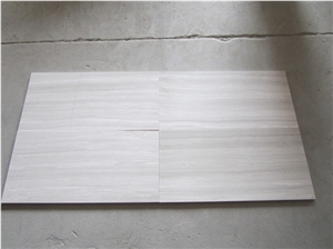 Timber White Marble, Wooden White Marble Slabs, White Wood Grain Marble Slabs