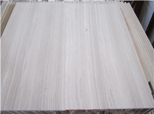 White Wooden Marble/White Wood Grain Marble/Siberian Sunset Marble Slabs & Tiles, China White Marble