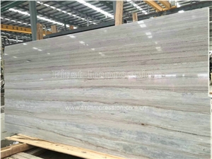 Blue Palissandro Marble Slabs/Crystal Wood Marble/China Wooden Grain Marble/Crystal Blue Marble with Brown Veins