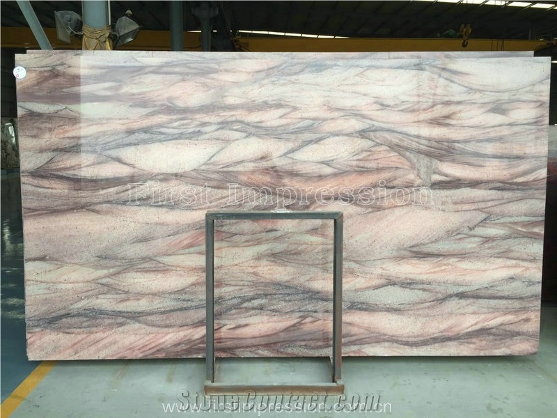 Brazil Red Colinas Quartzite/Red Colinas Quartzite/Red/Polished/Brazil /For Countertops, Mosaic, Exterior - Interior Wall and Floor Applications
