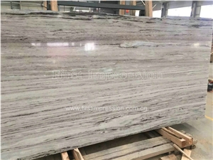 China Crystal Wood Grain Marble Slabs&Tiles/Blue Palissandro Marble Slabs/China Wooden Grain Marble/Crystal Blue Marble with Brown Veins