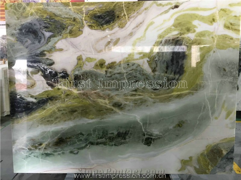 China Green Marble Slab/Marble Skirting/Marble Opus Pattern/Marble Floor Covering Tiles/Marble Tiles & Slabs/China Green Marble Block/China Green Marble Tiles/ Dreaming Green/