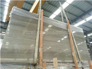 China Grey Wooden Grain Marble Tiles&Slabs/Guizhou Wooden Grain/Grey Wooden Marble/White Serpeggiante/China Serpeggiante Marble/Silk Georgette Marble/Athen Grey Marble/White Grain Wall Tile