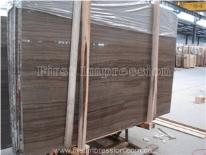 China Mediterranean Wood Vein Marble/Grey Wood Grain Slab/Grey Wooden Grain Marble Tiles/Natural Building Stone Flooring/Feature Wall/Interior