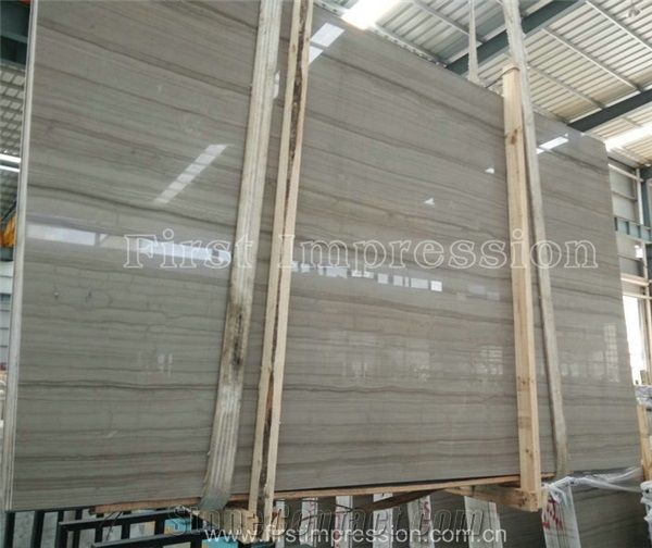 Chinese Athens White Marble/Wooden White Marble/White Serpeggiante/China Serpeggiante Marble/Serpeggiante White Marble/White Wood Veins Marble/Chenille High Grade Grey Marble/Grey Wooden Marble Slabs