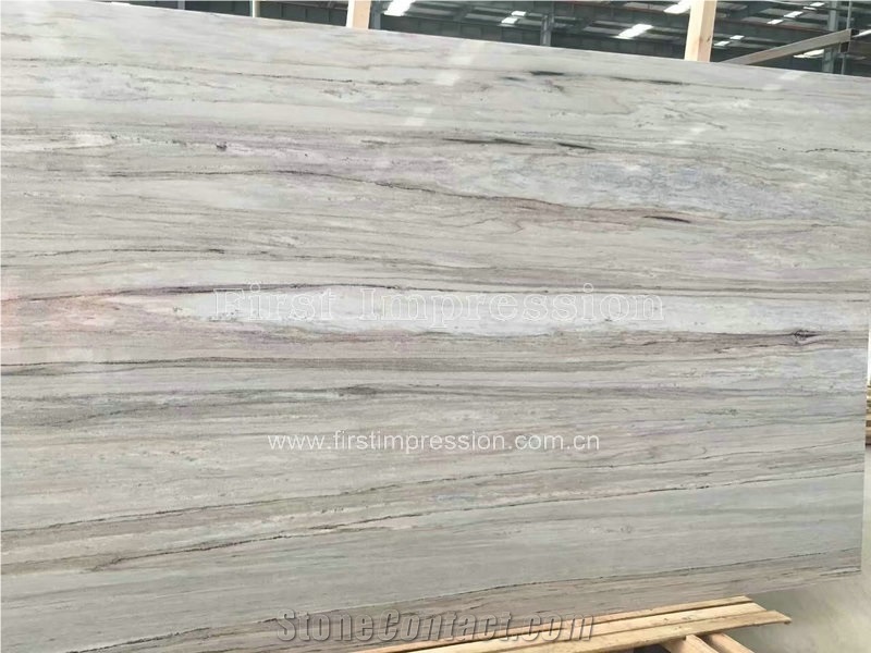 Crystal Wood Grain Marble Slabs&Tiles/Blue Palissandro Marble Slabs/China Wooden Grain Marble/Crystal Blue Marble with Brown Veins