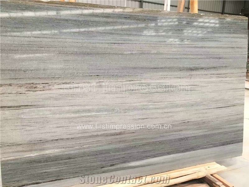Hot Sale Blue Palissandro Marble Slabs/Crystal Wood Marble/China Wooden Grain Marble/Crystal Blue Marble with Brown Veins