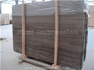 Mediterranean Wood Grain Marble/Grey Wood Grain Slab/Grey Wooden Grain Marble Tiles/Natural Building Stone Flooring/Feature Wall/Interior