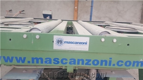Marmomacchine Mascanzoni Used Polishing and Flaming Machine