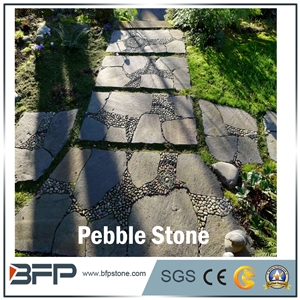 Whtie Pebble Stones and Landscaping Stones