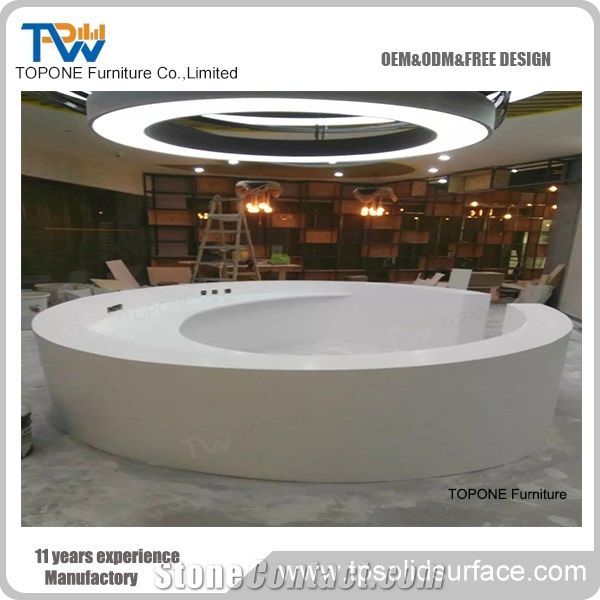 Interior Stone Artificial Marble Stone Shopping Mall Reception