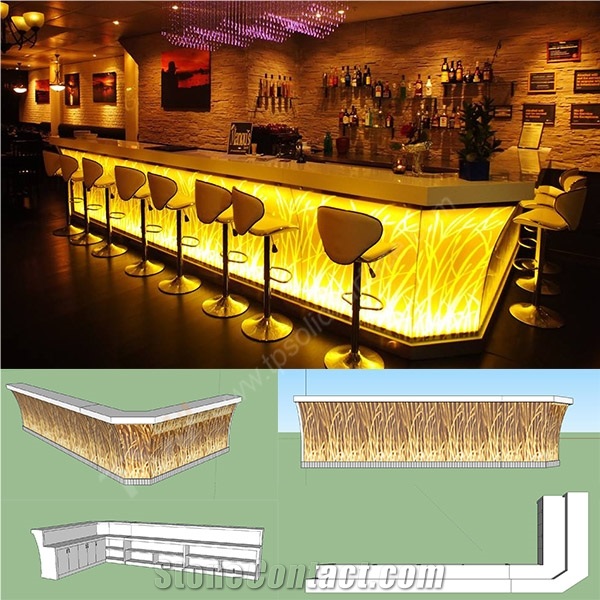 Modern Bar Counter for Night Club, Cafe Shop