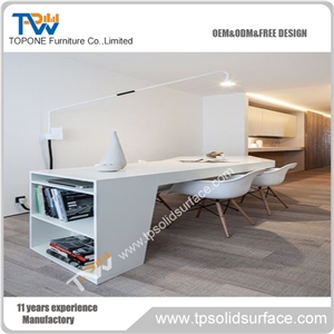 Solid Surface Office Furniture Modern Office Table Tops