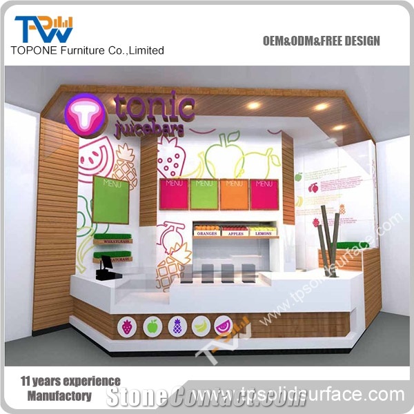 Special Cafe Night Club Artificial Marble Stone Bar Counter Tops Furniture, Acrylic Solid Surface Bar Table Tops Design