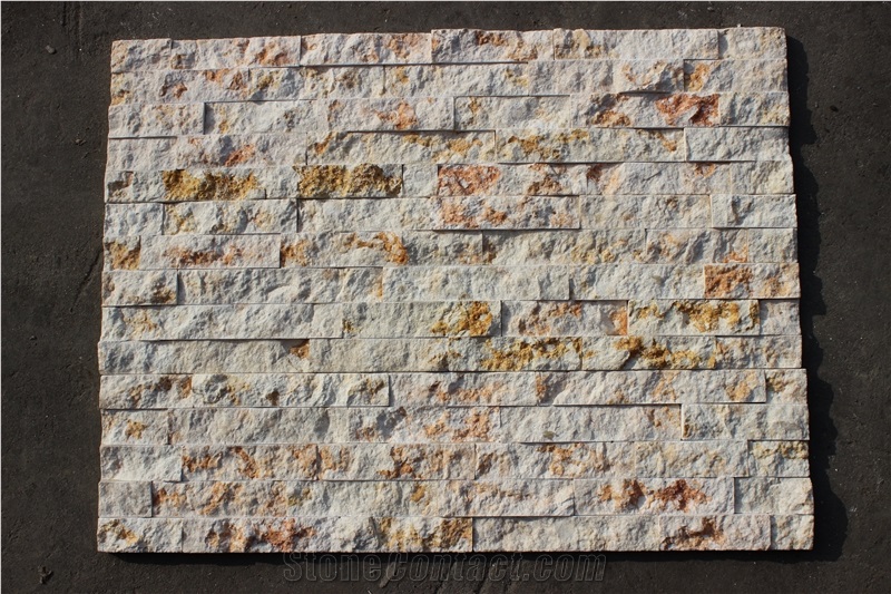 Beige Culture Stone, Marble Nature Stone, Nature Stone, Spilit Face Stone