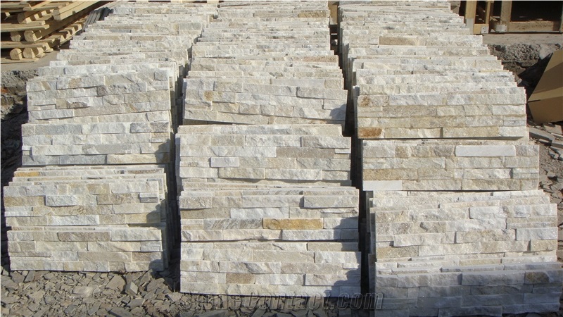 Gc-102 White Quartzite/ Stone Wall Decor,Culture Stone