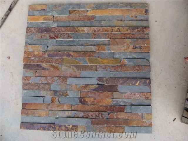 On Sale Cheap Rusty Panel China Slate Stone Wall Panel, Ledge Stone Veneer Clearance