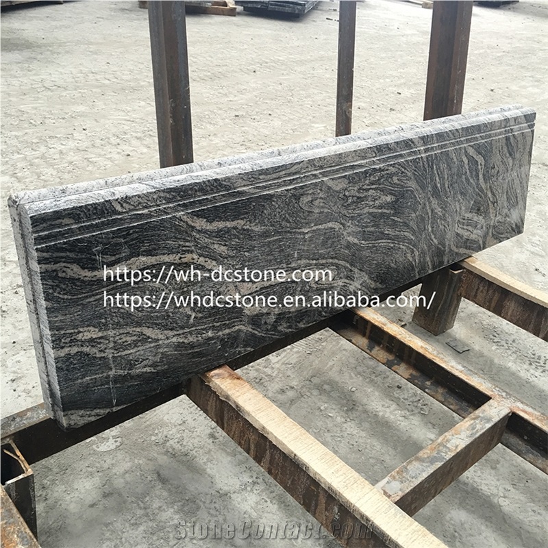 Wave Washed Sand Granite Stairs
