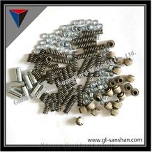 Hot Sales, Diamond Wire Saw Accessories (Beads ,Locks,Joints,Springs,Etc) Wire Saw Fittings