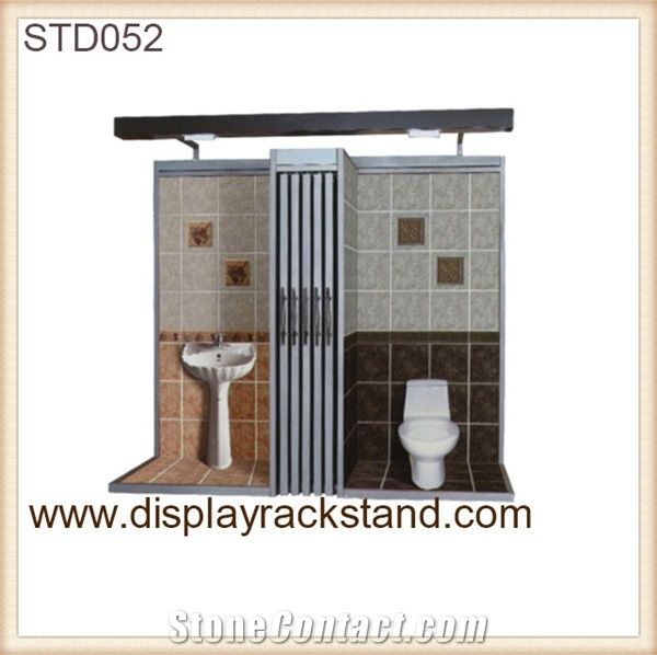 Pakistan-Marble Steel Racks Brazil-Granite Floor Displays Granite-Blocks Stands Sliding Stone Tiles Displays Labradorite Showroom Display Racks