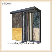 Quartz Stone Marble Sliding Standing for Stone Tiles Display Stands