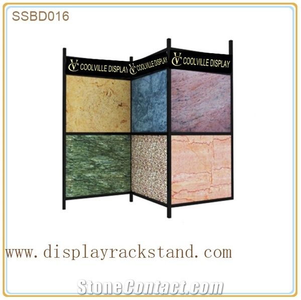 Showroom Drawer Display Racks for Black-Galaxy-Granite Sandstone Sliding Stone Metal Rack Marble-Blocks Stands