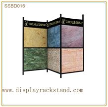 Showroom Drawer Display Racks for Black-Galaxy-Granite Sandstone Sliding Stone Metal Rack Marble-Blocks Stands