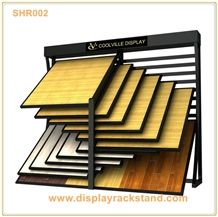 Slant Panel Hardwood Racks Sample Board Displays Laminated Displays Stone Towers Granite Shelf Onyx Display Shelves Double-Sides Floor Displays Vinyl Displays Frames Basalt Displays Cases Floor Stands