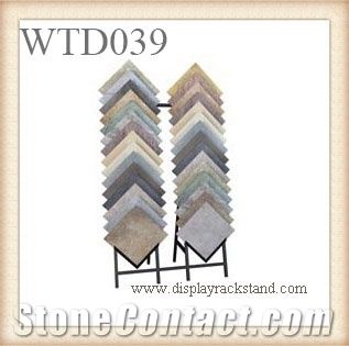 Wing Displays Vinyl Stands Stone Racks Granite Frame Panel Sample Board Shelf Custom Displays Marble Shelf Ceramic Displays Tombstone Displays Stands Sandstone Racks Hardwood Block Stands