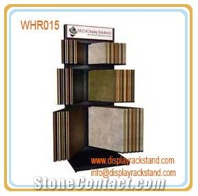 Wing Stands Free Standing Hardwood Rack Wood Tile Display Tiles