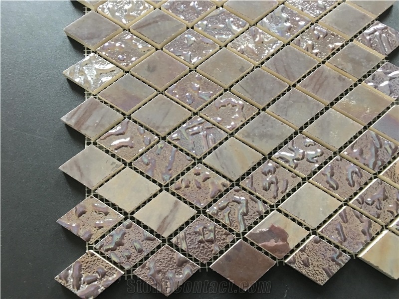 Microcrystal Glass Ceramic Composited Mosaic Wall Tile