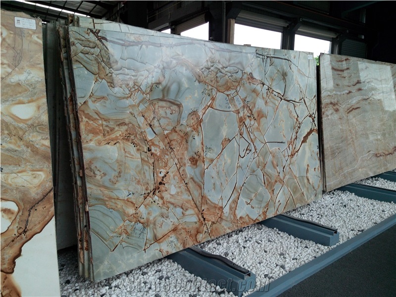 Good Price Brazil Roma Blue Quartzite, Blue Quartzite Slabs & Tiles, Cut to Size for Floor and Counter Top