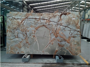 Good Price Brazil Roma Blue Quartzite, Blue Quartzite Slabs & Tiles, Cut to Size for Floor and Counter Top