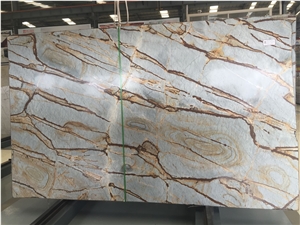High-End Dream Blue, Azul Mare,Blue Mare/Brazil/Blue Quartzite Slabs/Wall and Floor Applications, Countertop