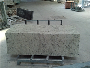 Own Factory Cheap Price Brazil Polished Andromeda White Granite, Pure White Granite, White Granite, Crystal White Granite Slabs & Tiles & Cut to Size for Counter Top & Wall & Floor.
