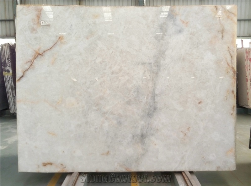 Own Factory Good Price Lumix Quartzite,White Quartzite,Pure White Quartzite Slabs & Tiles & Cut-To-Size, Brazil White Quartzite
