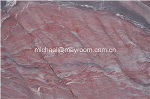 Own Factory Lowest Price Brazil Polished Revolution Fire Quartzite, Red Quartzite Big Slabs & Tiles, Cut to Size for Wall and Floor.