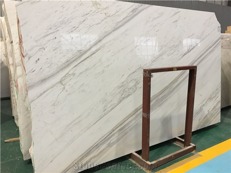 Own Our Factory Advantage Products Volakas Marble, White Marble Slabs & Tile & Cut to Size for Project