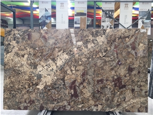 Persa Imperial/Golden Slabs/Brazil/Polished for Countertops, Exterior - Interior Wall and Floor Applications