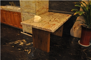 Popular Picasso/Picasso Quartzite Slabs/Beige/Brazil Quartzite Tiles & Slabs for Bathroom Wall Cladding, Counter Top