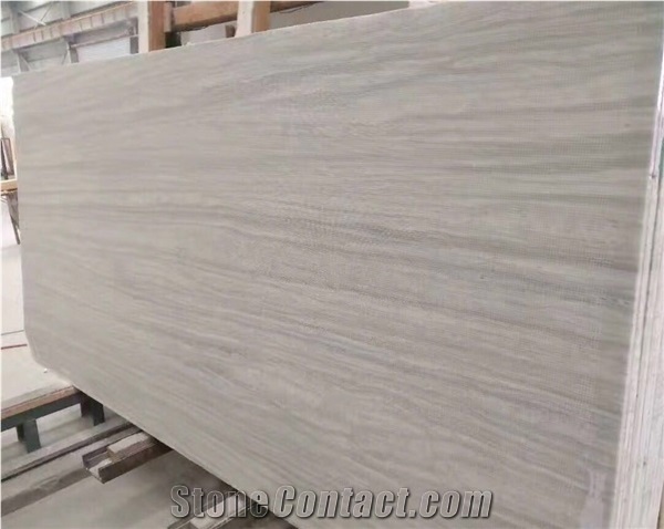 Wooden White Marble/ Wood Grain Marble/ Serpeggiante Marble Slabs