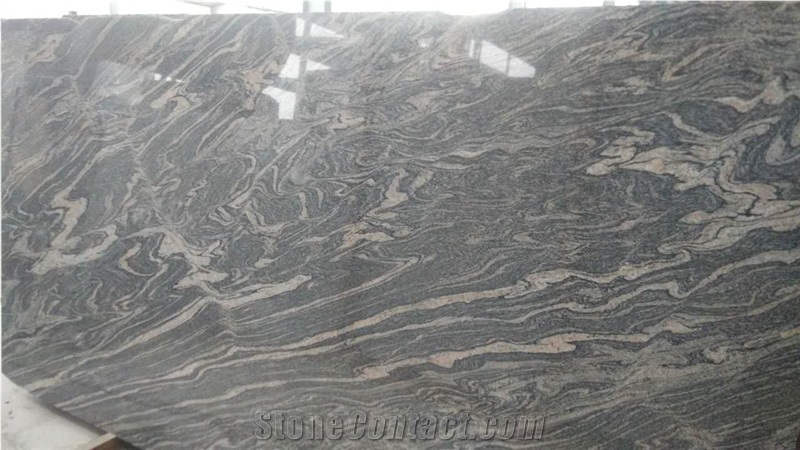 China Juparana Granite Slabs & Tiles, Grey Granite Wall/Floor Tiles