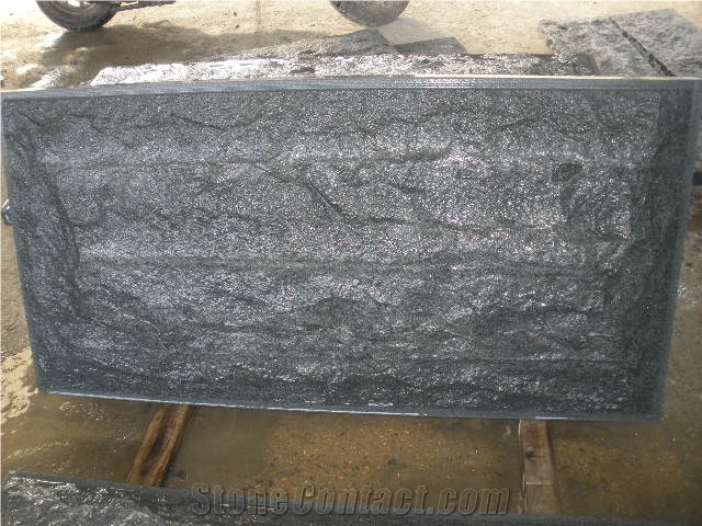 G654 Granite Mushroom Stone, Grey Granite Mushroomed Cladding