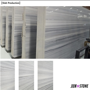 China Equator White Wooden Marble for Bathroom Design Wall Tiles, Flooring Tiles