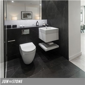 Modern Bathroom Design, Pietra Grey Marble Bathroom Application