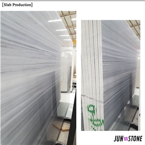 White Chinese Local Wooden Marble Slabs & Tiles, China Equator White Marble Slabs & Tiles