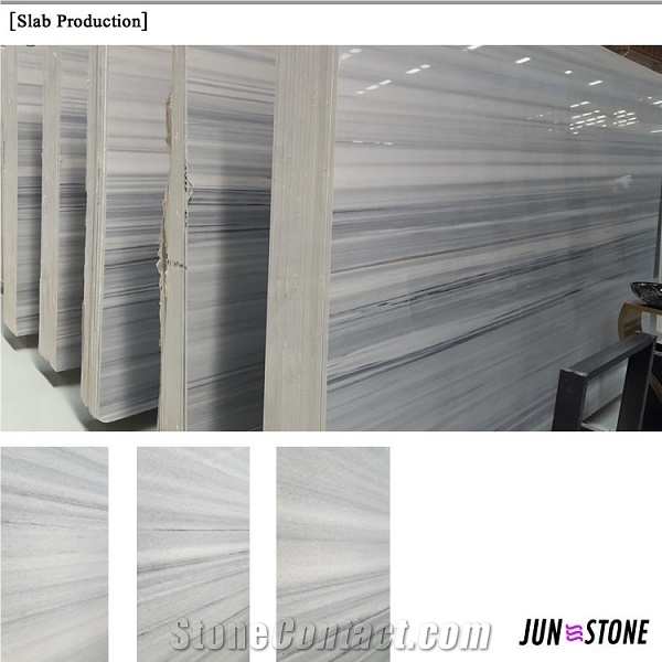 White Marble Slabs, White Marble Brown Veins, China Equator White Marble Slabs & Tiles