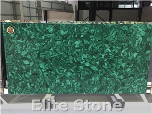 Green Semiprecious Stone Slab Gemstone Tiles Emerald Slabs