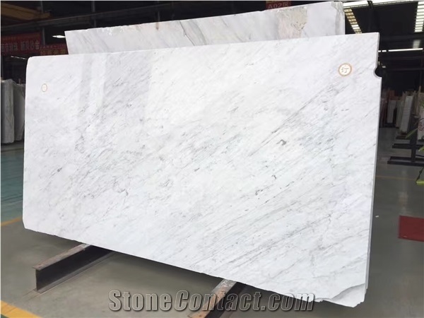 Hot Sale Italian Bianco Carrara White Marble Thin Tile Marble 24x24 Tiles
